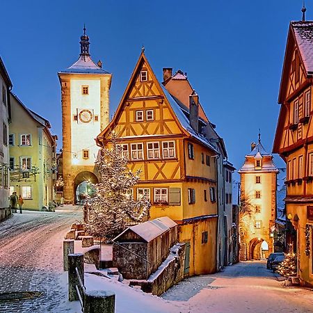 Hotel Sonne - Das Kleine Altstadt Hotel Rothenburg ob der Tauber Exterior photo