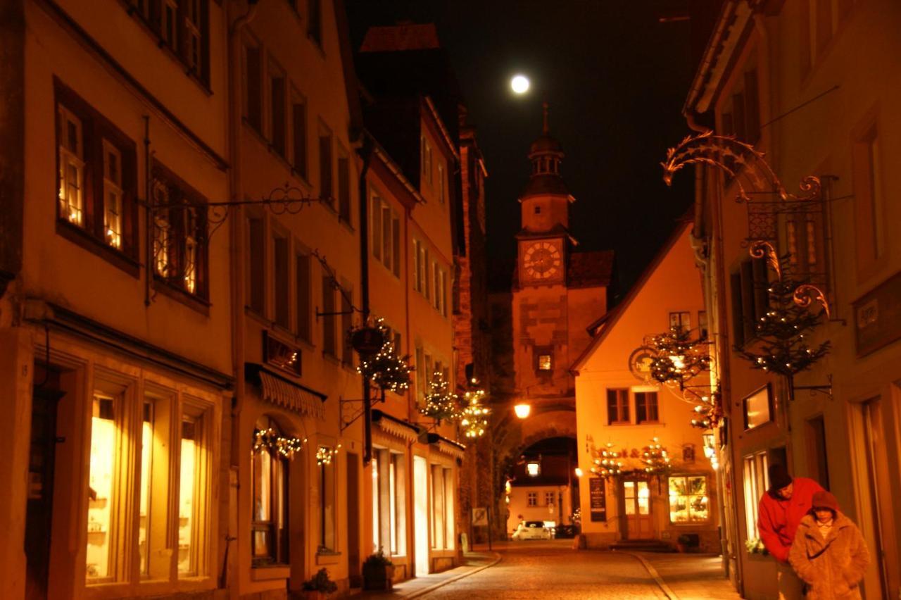 Hotel Sonne - Das Kleine Altstadt Hotel Rothenburg ob der Tauber Exterior photo